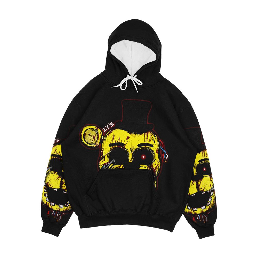 Bloody Golden Freddy Fnaf Men's All-Over-Print Hoodie