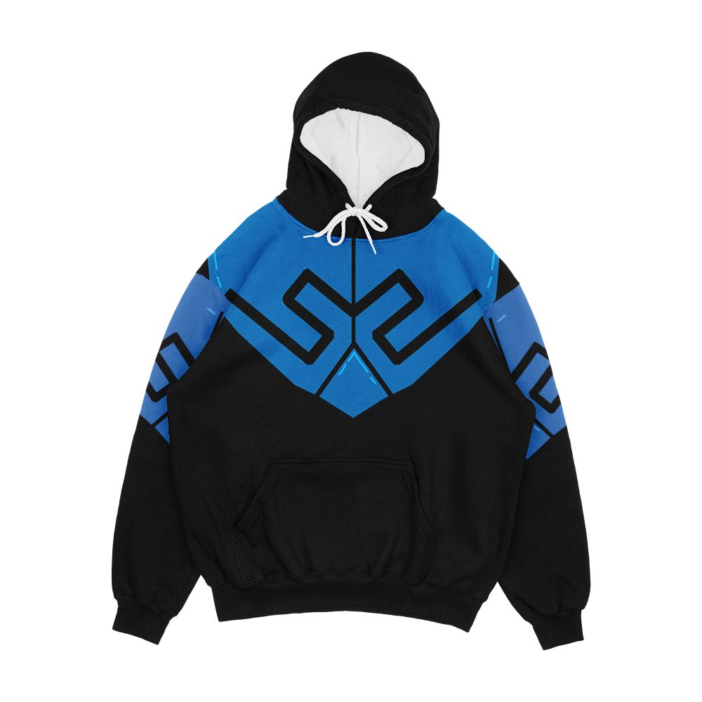 Blue Beetle Armor Men's All-Over-Print Hoodie