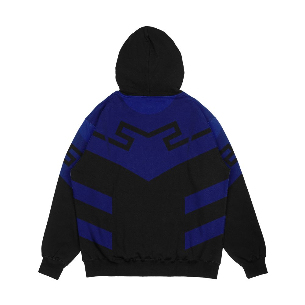 Blue Beetle Men's All-Over-Print Hoodie - Image 2