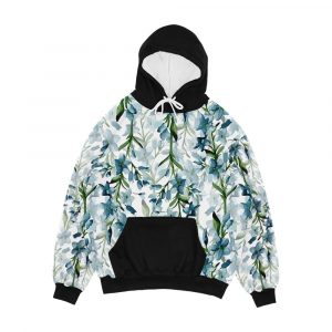Blue Branches Men's All-Over-Print Hoodie