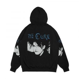 Alternative view of Blue Cure Men's All-Over-Print Hoodie