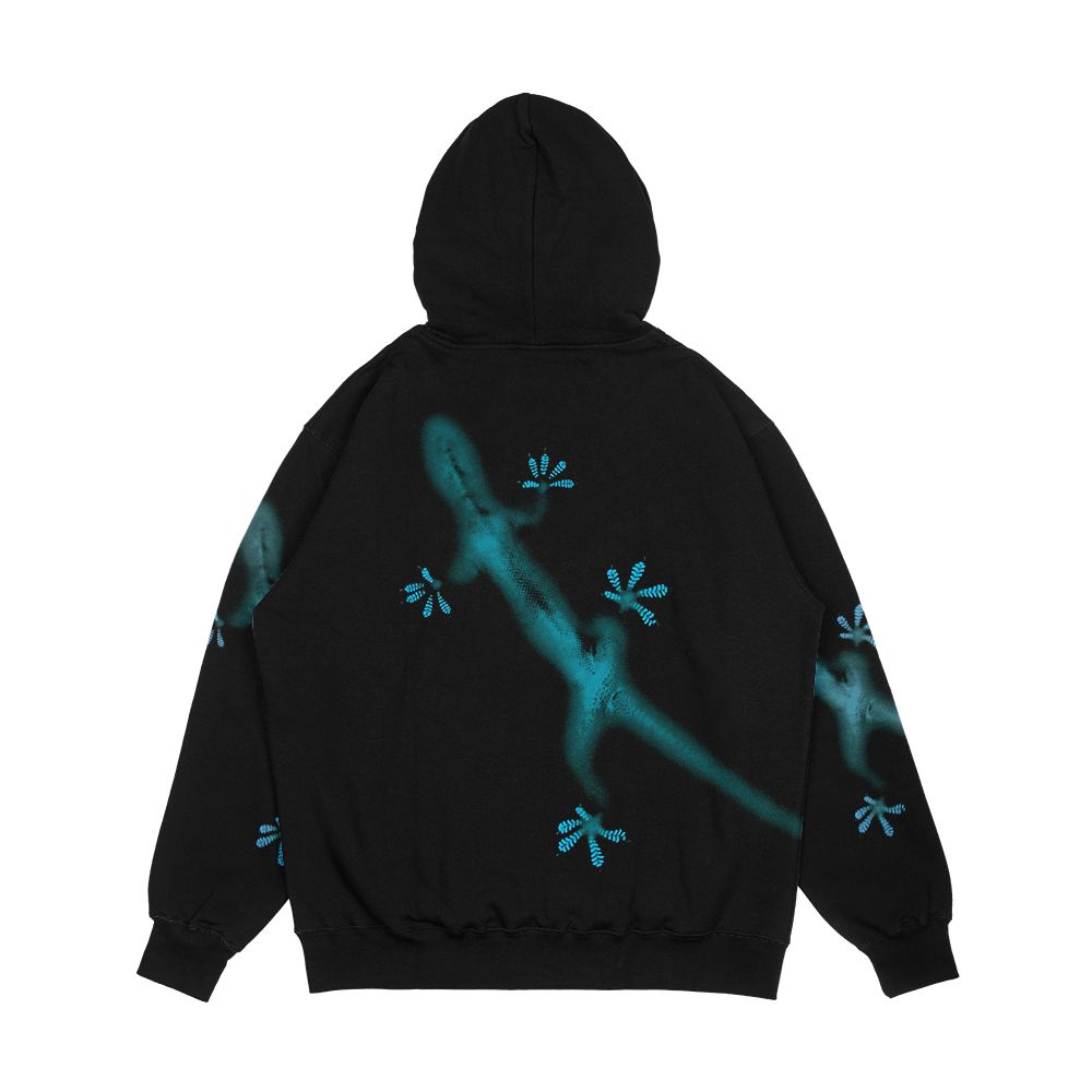 Blue Gecko Men's All-Over-Print Hoodie - Image 2