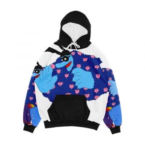 Blue Meanie Men's All-Over-Print Hoodie