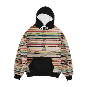 Blue Note Vinyl Records Men's All-Over-Print Hoodie