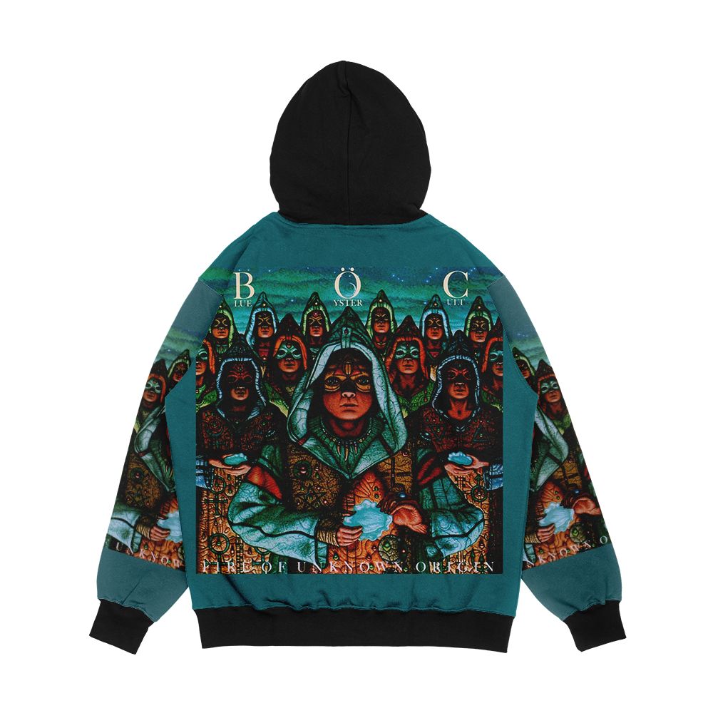 Blue Oyster Cult Fire Of Unknown Origin Men's All-Over-Print Hoodie - Image 2