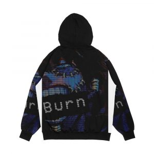 Alternative view of Bnha Dabi Vhs Aesthetic Burn Men's All-Over-Print Hoodie