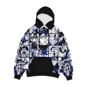 Bnha Iida Collage Men's All-Over-Print Hoodie