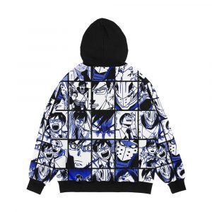 Alternative view of Bnha Iida Collage Men's All-Over-Print Hoodie
