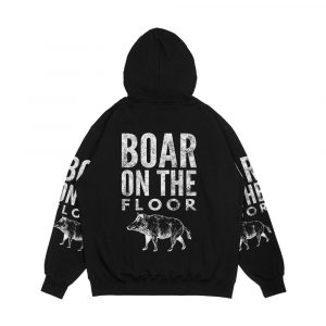 Alternative view of Boar On The Floor Men's All-Over-Print Hoodie
