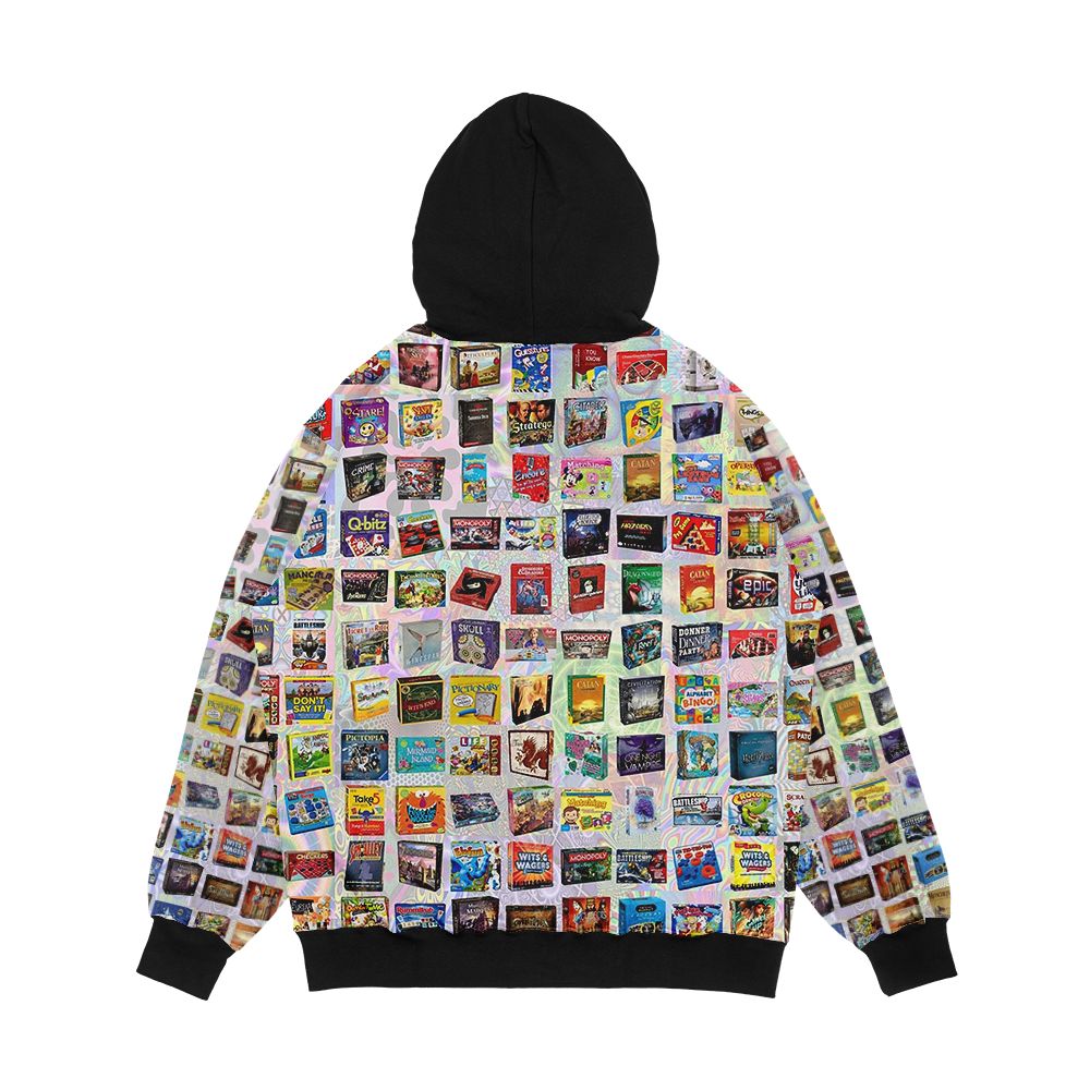 Board Games Men's All-Over-Print Hoodie - Image 2