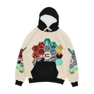 Boards Of Canada Hexagon Sun Men's All-Over-Print Hoodie