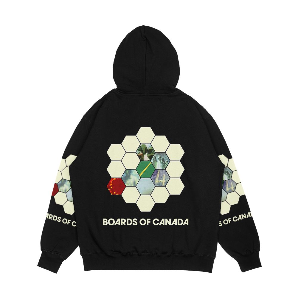 Boards Of Canada Men's All-Over-Print Hoodie - Image 2