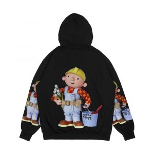 Alternative view of Bob The Builder Men's All-Over-Print Hoodie
