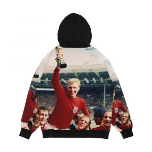 Alternative view of Bobby Moore 1966 Men's All-Over-Print Hoodie