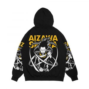 Alternative view of Boku No Hero Academia Aizawa Shota My Hero Academy Men's All-Over-Print Hoodie