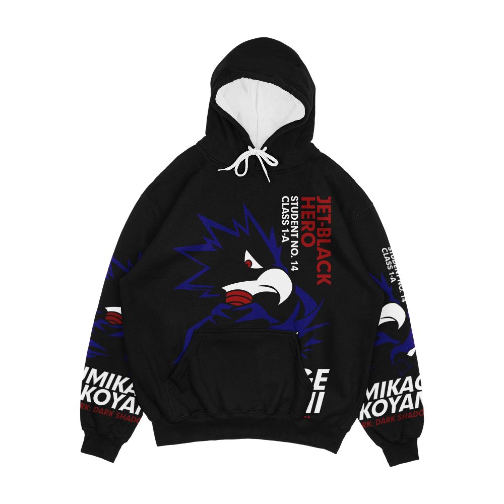 Boku No Hero Academia Fumikage Tokoyami My Hero Academy Men's All-Over-Print Hoodie