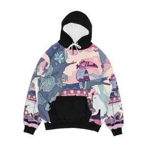 Bon Voyage Men's All-Over-Print Hoodie