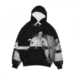 Bones Smoking A Phat Blunt Men's All-Over-Print Hoodie