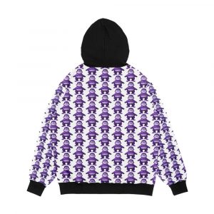 Alternative view of Bonzi Buddy Apparell Men's All-Over-Print Hoodie