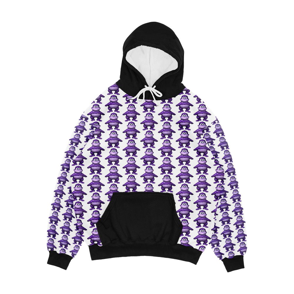 Bonzi Buddy Apparell Men's All-Over-Print Hoodie