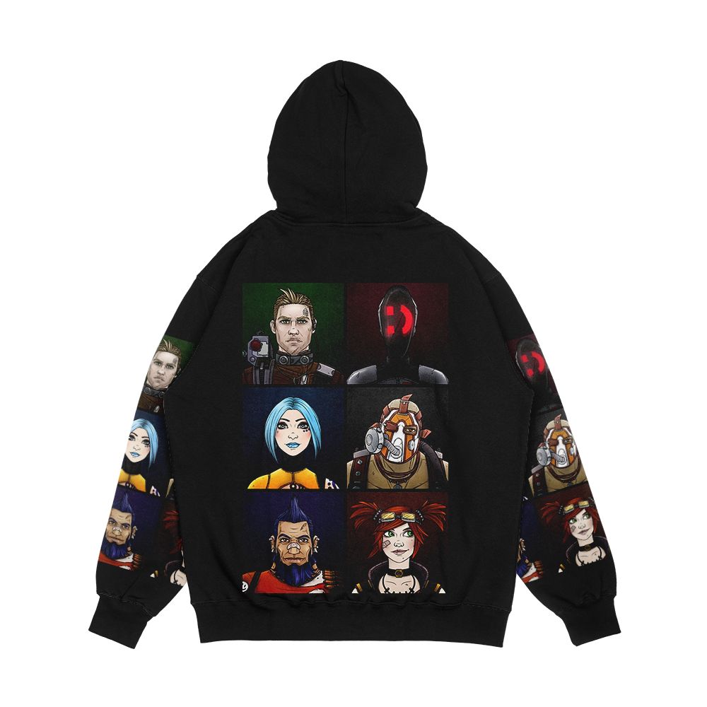 Borderlands 2 Vault Hunters Men's All-Over-Print Hoodie - Image 2