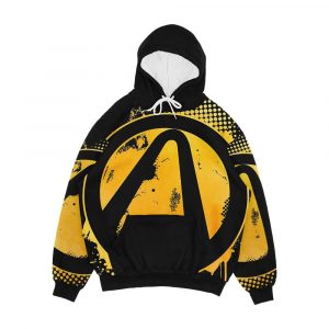 Borderlands Logo Design Men's All-Over-Print Hoodie
