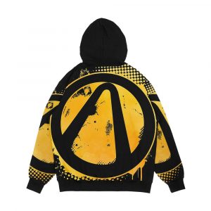Alternative view of Borderlands Logo Design Men's All-Over-Print Hoodie