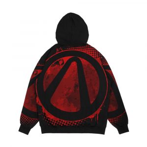 Alternative view of Borderlands Vault Logo Men's All-Over-Print Hoodie