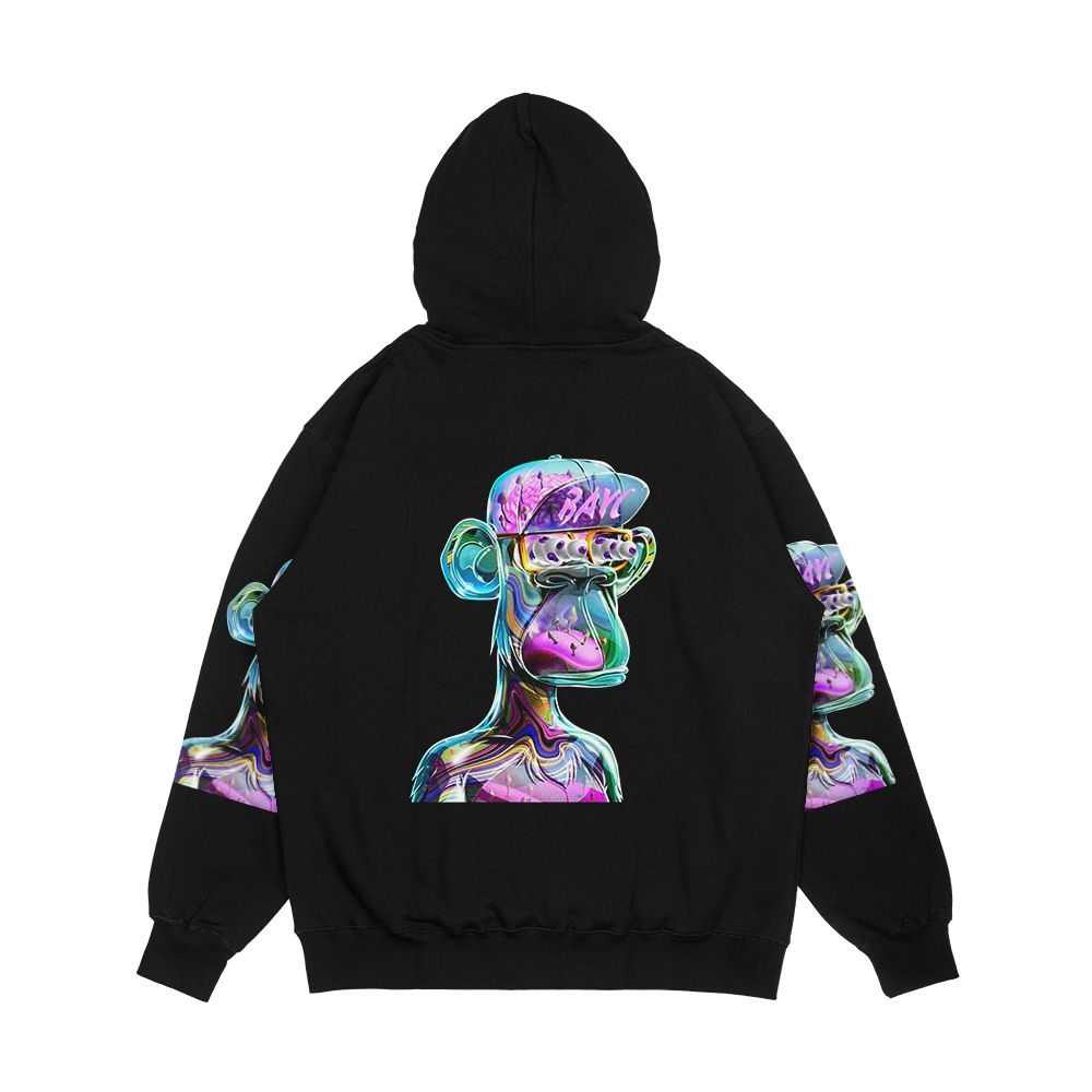 Bored Ape Bayc Nfts Men's All-Over-Print Hoodie - Image 2