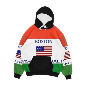 Boston Msaeachubaets Meme Men's All-Over-Print Hoodie