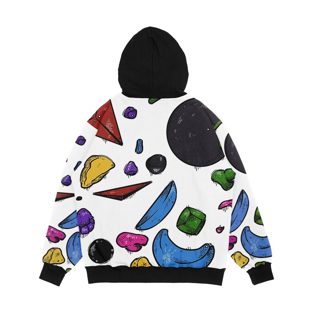 Bouldering Wall Men's All-Over-Print Hoodie - Image 2