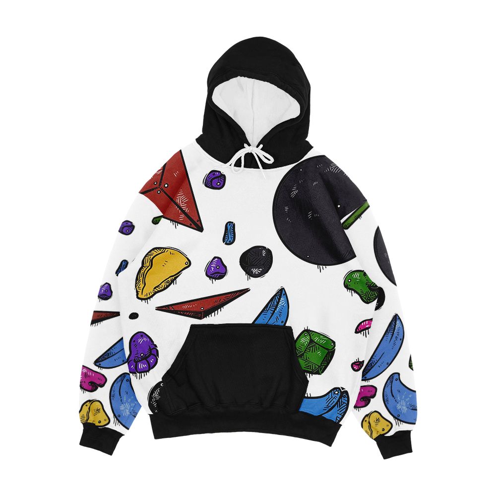 Bouldering Wall Men's All-Over-Print Hoodie