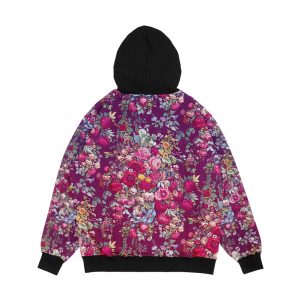 Alternative view of Bouquety Men's All-Over-Print Hoodie