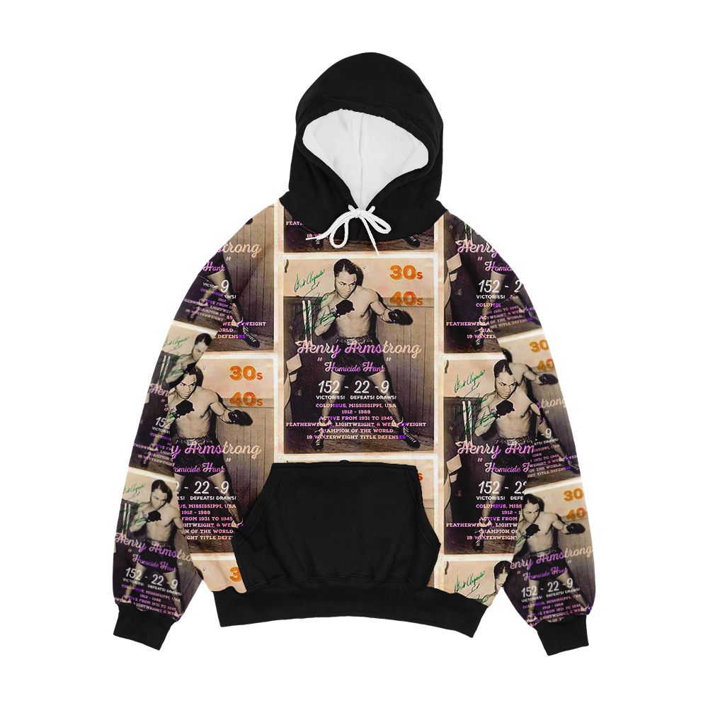 Boxing And Boxers Homicide Hank Men's All-Over-Print Hoodie