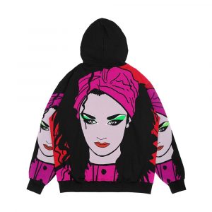 Alternative view of Boy George Men's All-Over-Print Hoodie