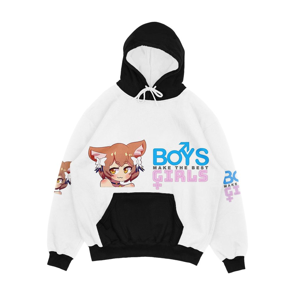Boys Make The Best Girls Men's All-Over-Print Hoodie