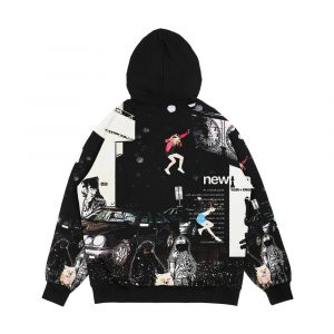 Alternative view of Brand New Album Collage Men's All-Over-Print Hoodie