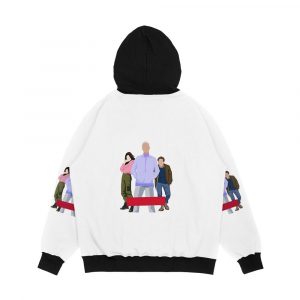 Alternative view of Brassic Tv Show Vinnie Men's All-Over-Print Hoodie