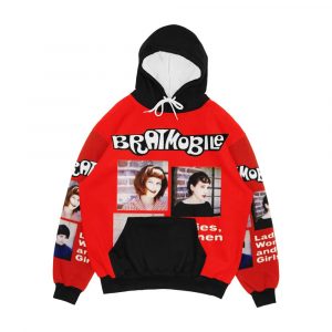 Bratmobile Riot Grrrl Ladies Women And Girls Men's All-Over-Print Hoodie