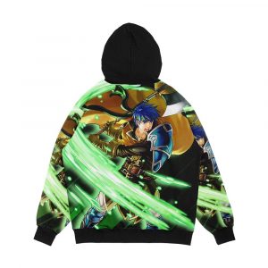 Alternative view of Brave Ike Fire Emblem Heroes Men's All-Over-Print Hoodie