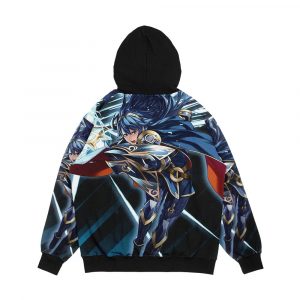 Alternative view of Brave Princess Lucina Men's All-Over-Print Hoodie