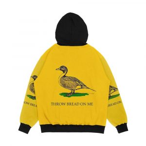 Alternative view of Bread On Me Men's All-Over-Print Hoodie