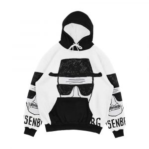 Breaking Bad Heisenberg Drawing Men's All-Over-Print Hoodie