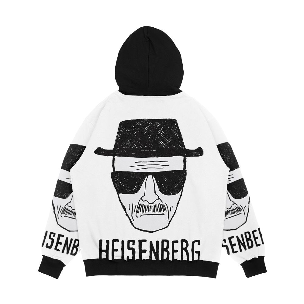 Breaking Bad Heisenberg Drawing Men's All-Over-Print Hoodie - Image 2