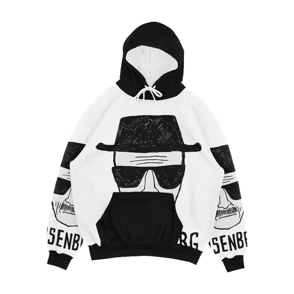 Breaking Bad Heisenberg Drawing Men's All-Over-Print Hoodie