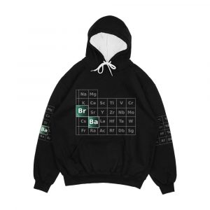 Breaking Bad Periodic Table Men's All-Over-Print Hoodie