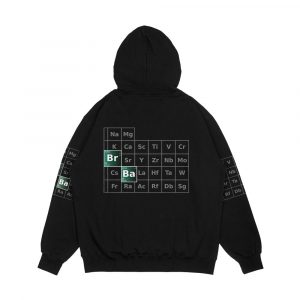 Alternative view of Breaking Bad Periodic Table Men's All-Over-Print Hoodie