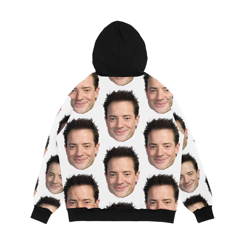 Brendan Fraser Men's All-Over-Print Hoodie - Image 2