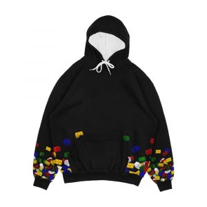 Brick Art Men's All-Over-Print Hoodie