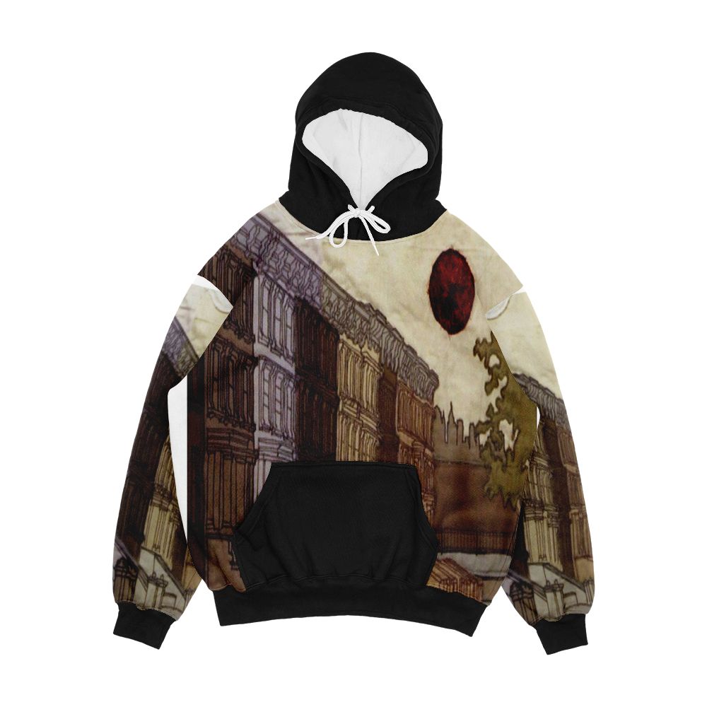 Bright Eyes I'm Wide Awake It's Mourning Men's All-Over-Print Hoodie